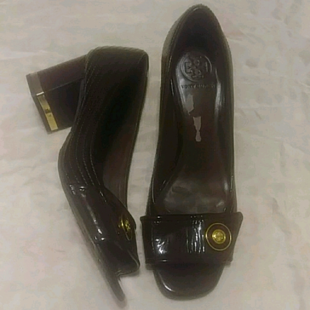 Tory Burch Patent Leather Pump Heels
